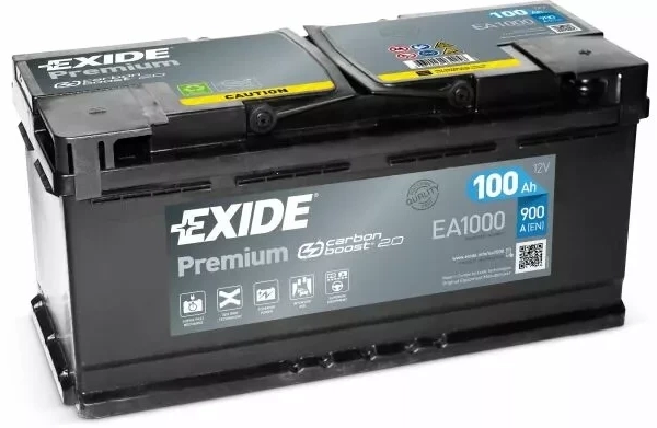 Ogłoszenie - Akumulator Exide Premium 100Ah 900A EN PRAWY PLUS - Gdynia - 495,00 zł