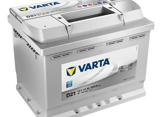 Ogłoszenie - Akumulator  61Ah 600A EN VARTA Silver Dynamic D21 - Piotrków Trybunalski - 338,00 zł
