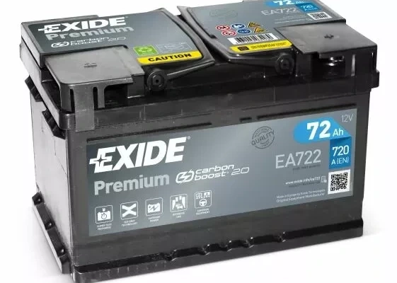 Ogłoszenie - Akumulator Exide Premium 72Ah 720A PRAWY PLUS - Gdynia - 379,00 zł