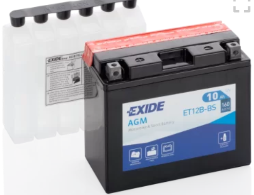 Ogłoszenie - Akumulator 12V 10Ah 150A EXIDE ET12B-BS - Jastrzębie-Zdrój - 180,00 zł