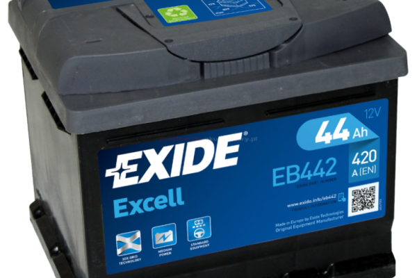 Ogłoszenie - Akumulator 44Ah 420A Exide Excell EN Prawy Plus - Białystok - 239,00 zł