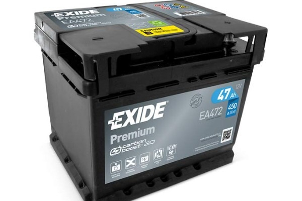 Ogłoszenie - Akumulator Exide Premium 47Ah 450A EA472 P+ - Gdynia - 278,00 zł