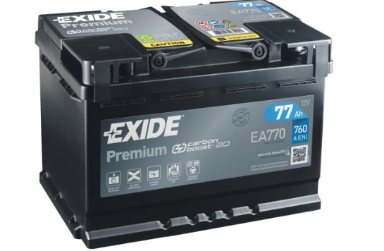 Ogłoszenie - Akumulator Exide Premium 77Ah 760A EA770 P+ - Gdynia - 389,00 zł