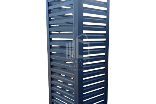 Ogłoszenie - Osłona pompy ciepła 70x50x200 cm antracyt Zabudowa ID857 - Busko-Zdrój - 2 390,00 zł
