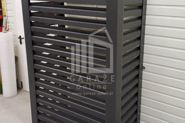 Ogłoszenie - Osłona pompy ciepła 100x50x210 cm antracyt ID930 - Nysa - 2 450,00 zł