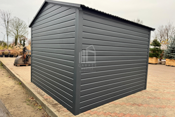 Ogłoszenie - Schowek - domek ogrodowy 3x3m - Drzwi - okno - antracyt - dach dwuspadowy ID881 - Opole - 5 150,00 zł