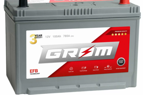 Ogłoszenie - Akumulator Grom EFB Start&Stop 100Ah 780A Japan - Ostrów Wielkopolski - 650,00 zł