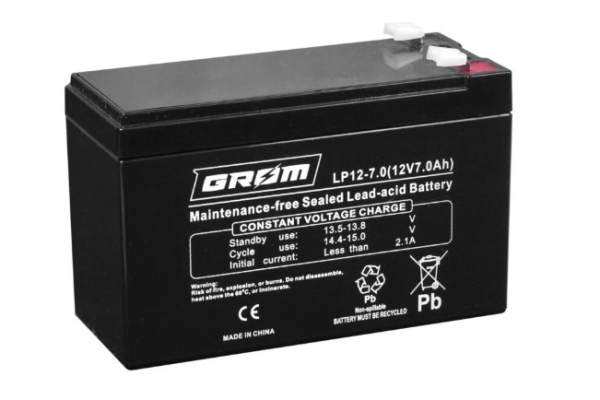Ogłoszenie - Akumulator żelowy GROM 12V 7Ah LP12 - Gdynia - 59,00 zł