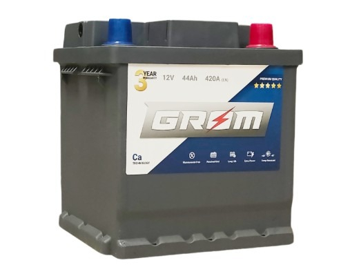 Ogłoszenie - Akumulator Grom 44Ah 420A PRAWY PLUS - Gdynia - 310,00 zł