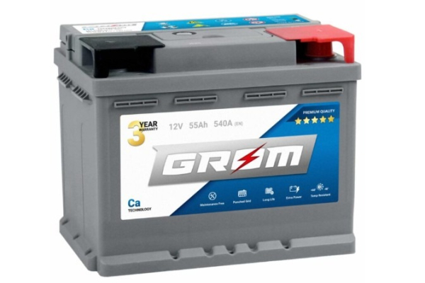 Ogłoszenie - Akumulator GROM Premium 55Ah 540A - Gdynia - 350,00 zł