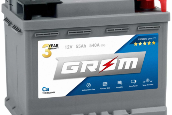Ogłoszenie - Akumulator 55Ah 540A GROM Premium - Ostrów Wielkopolski - 350,00 zł