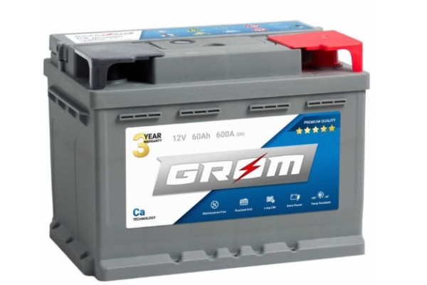 Ogłoszenie - Akumulator GROM Premium 60Ah 600A - Gdynia - 370,00 zł