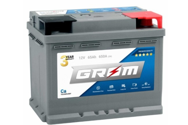 Ogłoszenie - Akumulator GROM Premium 65Ah 650A - Gdynia - 390,00 zł