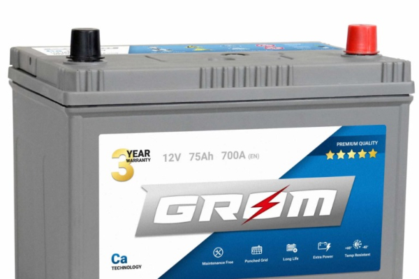 Ogłoszenie - Akumulator 75Ah 700A EN Grom premium Japan - Gorzów Wielkopolski - 450,00 zł