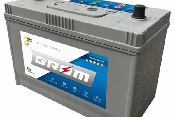 Ogłoszenie - Akumulator 125Ah 1000A GROM Premium 12V CAT - Konin - 670,00 zł