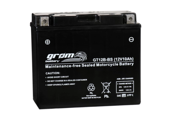 Ogłoszenie - Akumulator motocyklowy 12V 10AH 180A grom GT12B-BS - Piła - 180,00 zł