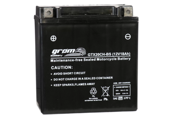 Ogłoszenie - Akumulator motocyklowy 18AH 270A grom gtx20ch-bs - Piła - 240,00 zł