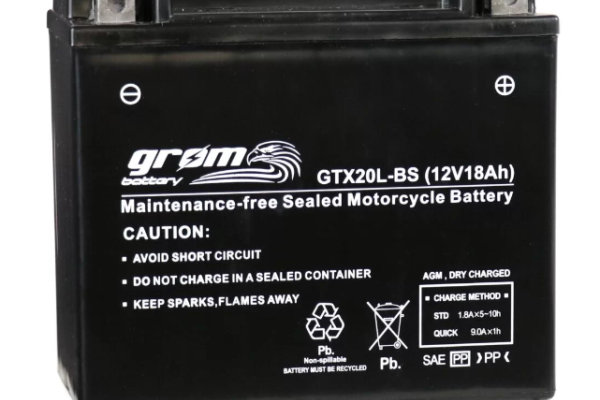 Ogłoszenie - Akumulator GTX20L-BS YTX20L-BS 12V 18Ah 270A GROM L+ - Poznań - 240,00 zł