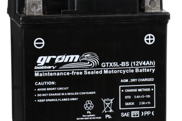 Ogłoszenie - Akumulator motocyklowy GTX5L-BS 4Ah 80A Grom - Bydgoszcz - 105,00 zł
