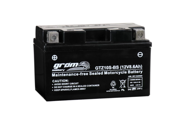 Ogłoszenie - Akumulator motocyklowy 8.6AH 160A grom GTZ10S-BS - Piła - 160,00 zł