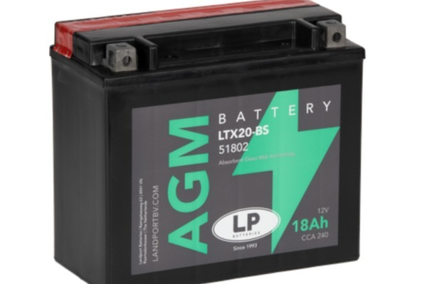 Ogłoszenie - Akumulator motocyklowy Landport LTX20-BS 12V 18Ah 240A - Gdynia - 209,00 zł