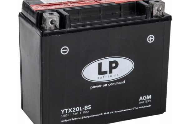 Ogłoszenie - Akumulator motocyklowy Landport YTX20L-BS 12V 18Ah 270A - Gdynia - 229,00 zł