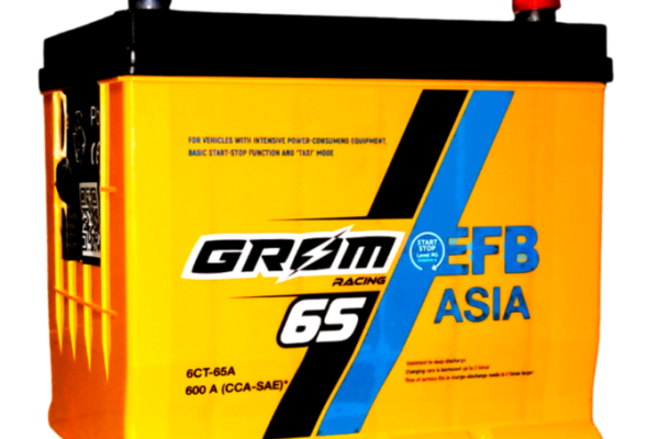 Ogłoszenie - Akumulator 65Ah 600A Grom Racing Japan Efb Prawy Plus - Kalisz - 520,00 zł