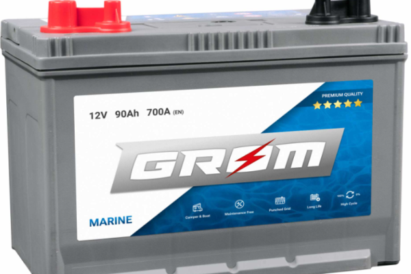 Ogłoszenie - Akumulator 90Ah 700A Grom Marine - Kalisz - 460,00 zł