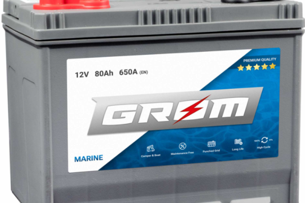 Ogłoszenie - Akumulator 80Ah 650A Grom Marine - Kalisz - 430,00 zł