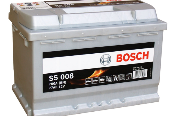 Ogłoszenie - Akumulator 77Ah 780A EN Bosch  S5008 PRAWY PLUS - Konin - 460,00 zł
