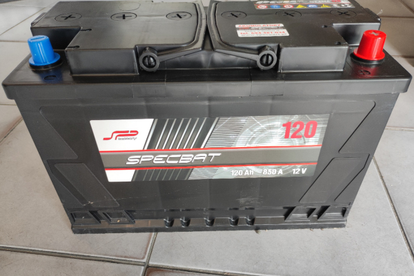 Ogłoszenie - Akumulator 120Ah 850A EN SPECBAT AGRO PRAWY PLUS - Poznań - 370,00 zł