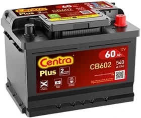 Ogłoszenie - Akumulator 60Ah 540A Centra PLUS CB602 Olsztyn Kętrzyńskiego 8 668x648x053 - Olsztyn - 329,00 zł