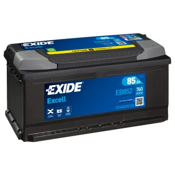 Ogłoszenie - Akumulator Exide Excell 85Ah 760A EB852 prawy plus - Lubin - 450,00 zł
