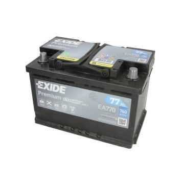 Ogłoszenie - Akumulator Exide Premium 77AH 760A prawy+ - Lubin - 389,00 zł