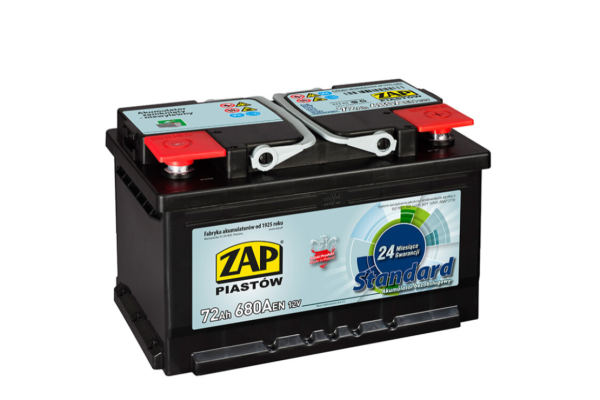 Ogłoszenie - Akumulator 72Ah 680A en Zap Standard - Piła - 359,00 zł
