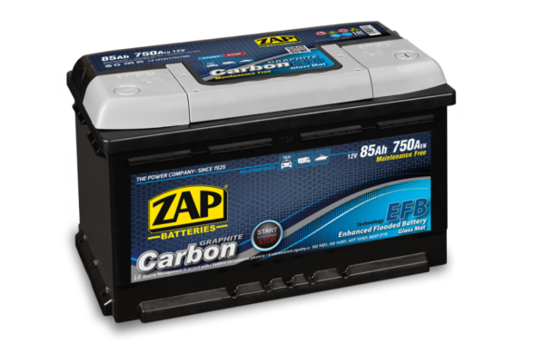 Ogłoszenie - Akumulator 85Ah 750A en Zap Carbon Efb Start&Stop - Piła - 499,00 zł