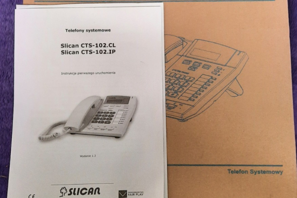 Ogłoszenie - Polecam Telefon Systemowy CTS-102.IP-BK SILCAN - Mazowieckie - 280,00 zł