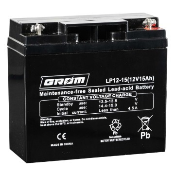 Ogłoszenie - Akumulator 12v 15Ah grom - 129,00 zł