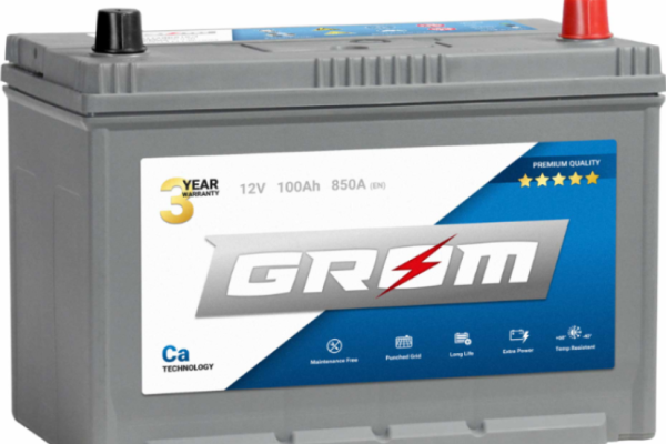 Ogłoszenie - Akumulator 100Ah 850A Grom Premium Japan Prawy plus - 580,00 zł