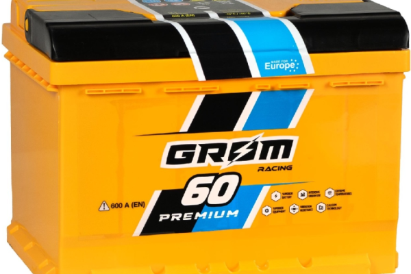Ogłoszenie - Akumulator 60Ah 600A Grom Racing - 360,00 zł