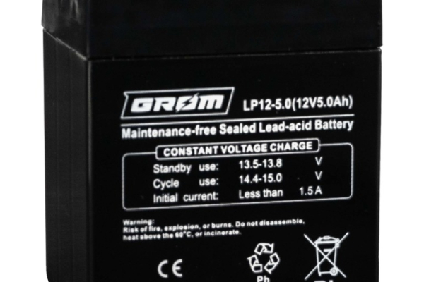 Ogłoszenie - Akumulator żelowy 5Ah GROM 12V LP12-5.0 - Konin - 49,00 zł