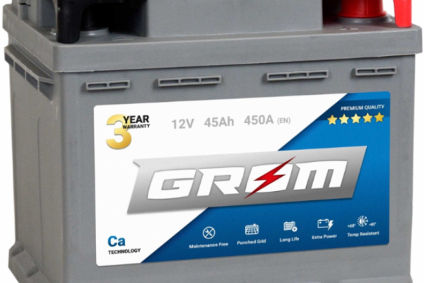 Ogłoszenie - Akumulator 45Ah 450A GROM Premium - 320,00 zł