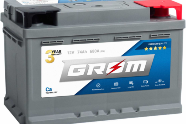Ogłoszenie - Akumulator Grom Premium 74Ah 680A EN Grom Premium Dtr niski - 450,00 zł