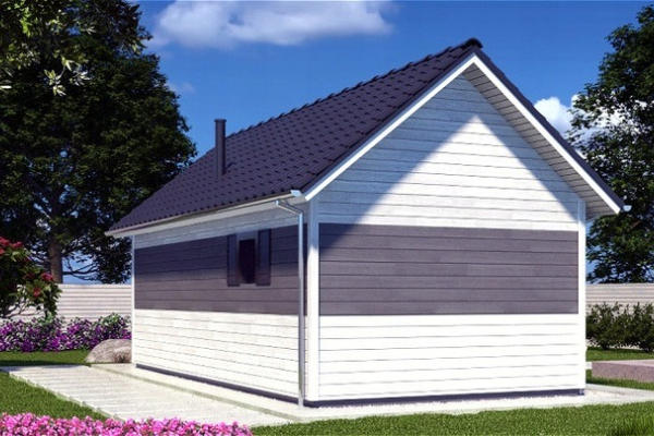 Ogłoszenie - Nowy domek z antresolą do samodzielnego montażu 21,5m2  4,3m/5m - Warszawa - 43 000,00 zł