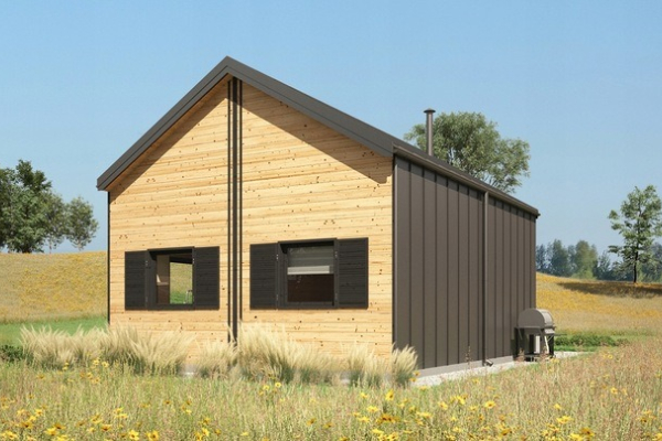 Ogłoszenie - Nowy piętrowy domek do samodzielnego montażu 20m2  4m/5m - Warszawa - 54 000,00 zł
