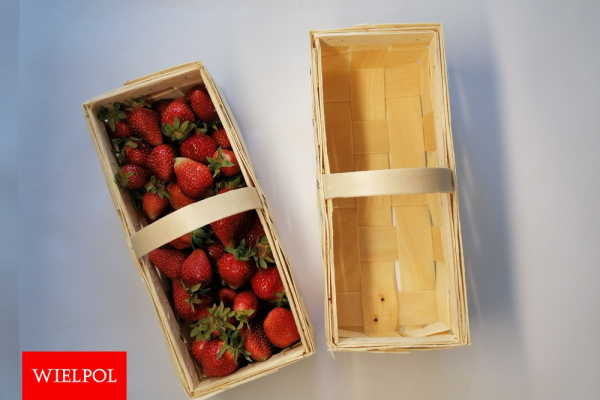 Ogłoszenie - Drewniane łubianki do truskawek. Opakowania do truskawek. 1 KG - Poznań - 2,30 zł