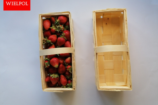 Ogłoszenie - Drewniane łubianki do truskawek. Opakowania do truskawek. 1 KG - Poznań - 2,30 zł