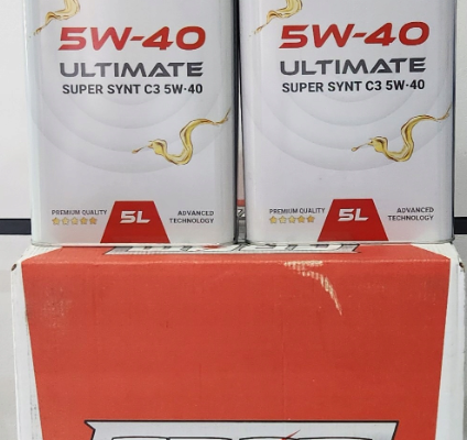 Ogłoszenie - Olej syntetyczny 5W-40 GROM Ultimate Super Synt C3 / 5L - 119,00 zł