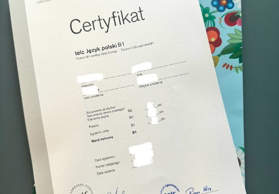 Ogłoszenie - Buy Telc b2 polish language certificate WhatsApp(+371 204 33160)Buy polish telc b1 certificate online without test - Chełm