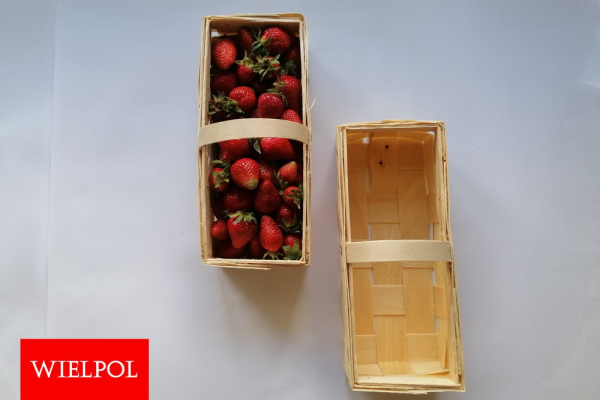Ogłoszenie - Drewniane łubianki do truskawek. Opakowania do truskawek. 1 KG - Poznań - 2,30 zł